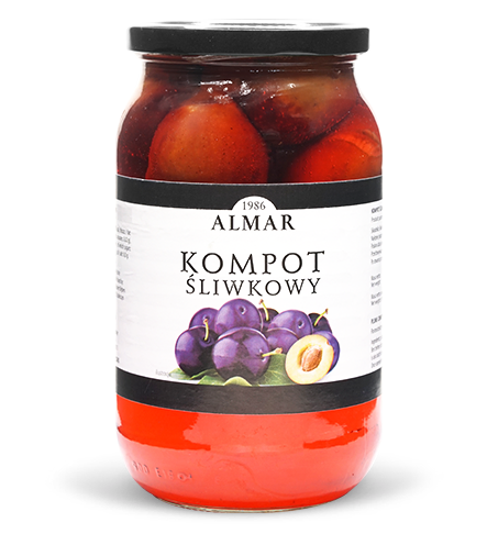 Plum compote