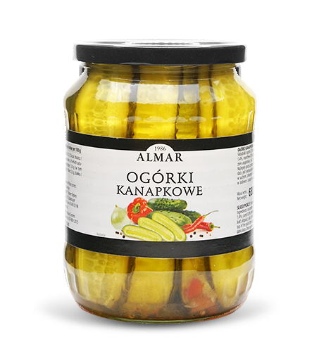 Pickled sandwich cucumbers