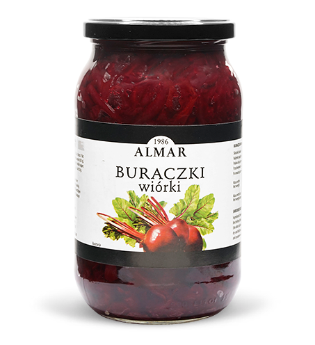 Shredded beets 900ml/860g